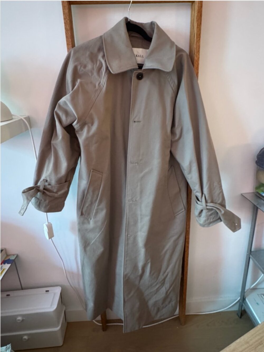 SKALL Studio London Coat Grey Coat